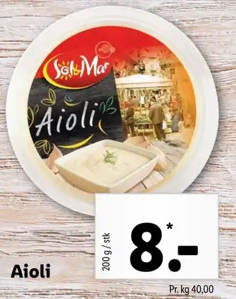 Lidl Aioli 200 g tilbud