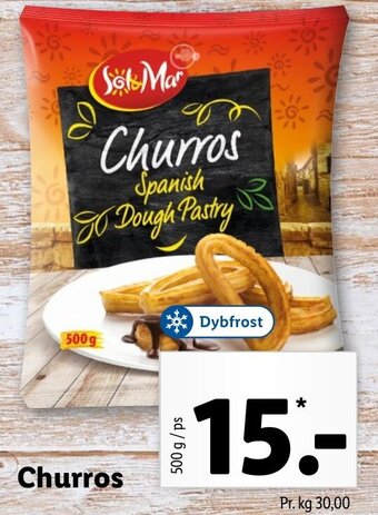 Lidl Churros 500g tilbud