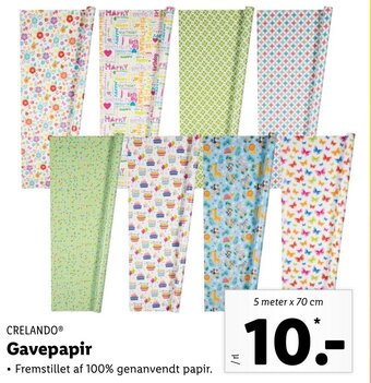 Lidl Gavepapir tilbud