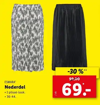 Nederdel