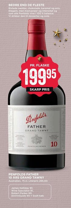 MENY Penfolds Father 10 Års Grand Tawny tilbud
