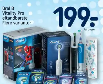 Oral b vitality pro eltandbørste