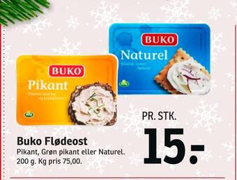 SPAR Buko flødeost tilbud