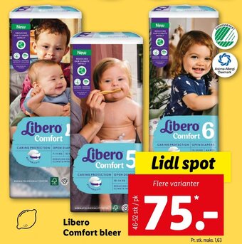 Lidl Libero Comfort Bleer tilbud