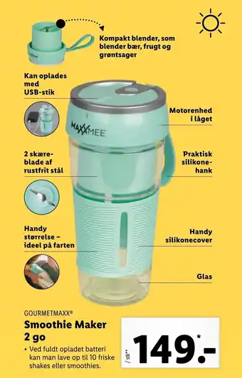 Lidl Smoothie Maker 2 Go tilbud