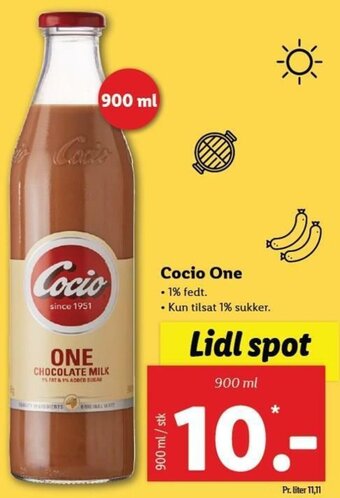 Lidl Cocio One 900ml tilbud