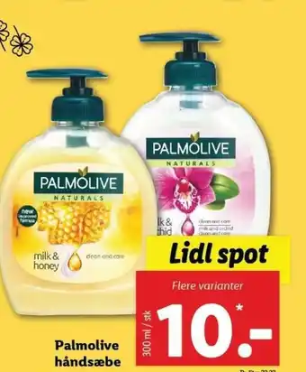 Lidl Palmolive Håndsæbe 300ml tilbud