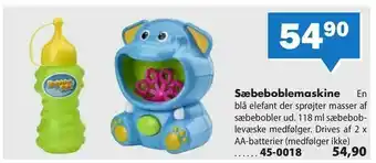 Sæbeboblemaskine
