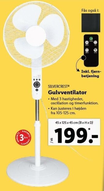 Gulvventilator
