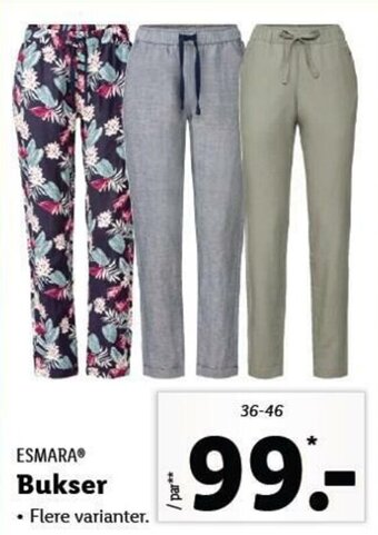 Lidl Bukser tilbud