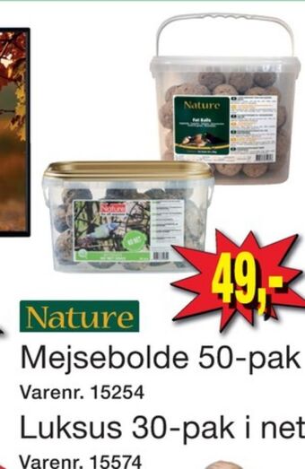 Harald Nyborg Nature mejsebolde tilbud