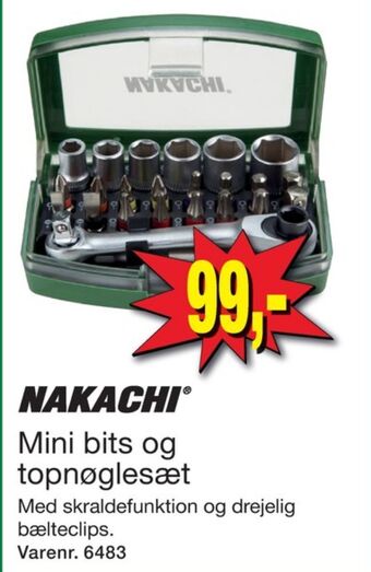 Harald Nyborg Nakachi bitssæt tilbud