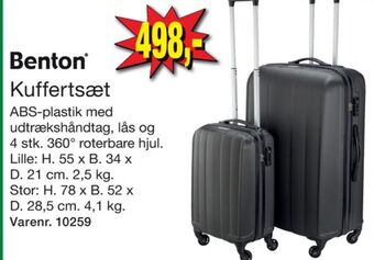 Harald Nyborg Benton kuffert tilbud