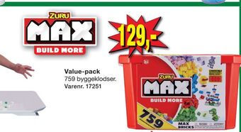 Harald Nyborg Zuru max build more byggeklodser tilbud