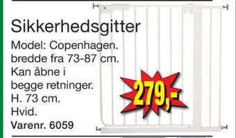 Harald Nyborg Babydan sikkerhedsgitter tilbud