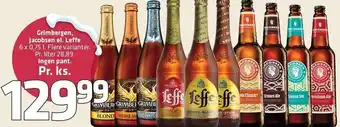 Fleggaard Grimbergen, jacobsen el. leffe tilbud