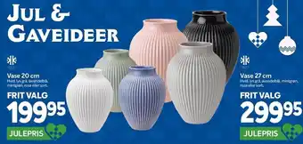 Din Isenkræmmer Vase 20 cm el. 27 cm tilbud
