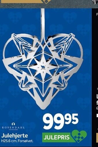 Din Isenkræmmer Julehjerte tilbud
