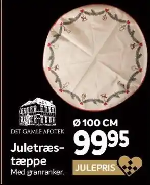 Juletræstæppe