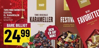 Løvbjerg Toms mini favoritter, festival el. karameller tilbud