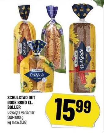 Løvbjerg Schulstad det gode brød el. boller tilbud