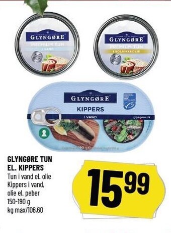 Løvbjerg Glyngøre tun el. kippers tilbud