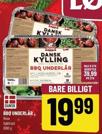 Løvbjerg Bbq underlår tilbud