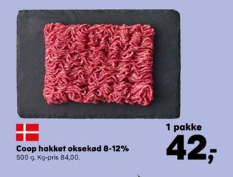 Kvickly Coop hakket oksekød tilbud