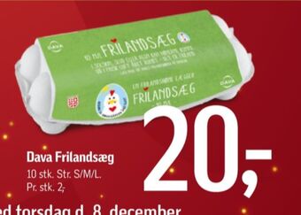 Føtex Dava foods æg tilbud