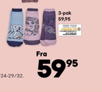 Kvickly Disney strømper tilbud