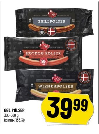 Løvbjerg Gøl wienerpølser tilbud