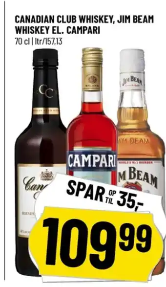 Løvbjerg Canadian club whisky tilbud