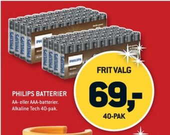 XL-BYG Philips batterier tilbud