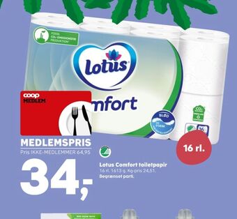 SuperBrugsen Comfort toiletpapir tilbud