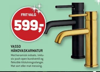 XL-BYG Vasso håndvaskarmatur tilbud