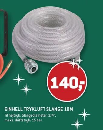 Einhell trykluftslange