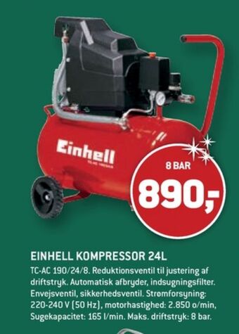 XL-BYG Einhell kompressor tilbud