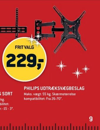 XL-BYG Philips tv-ophæng tilbud