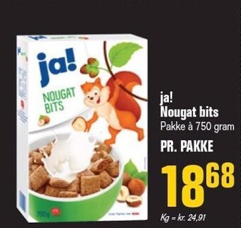 Otto Duborg Nougat bits tilbud