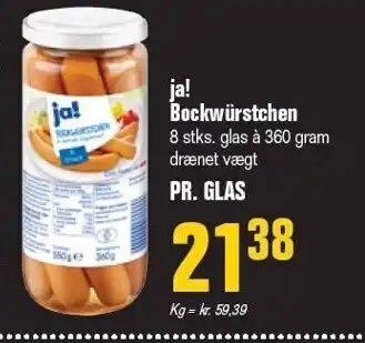 Otto Duborg Bockwürstchen tilbud