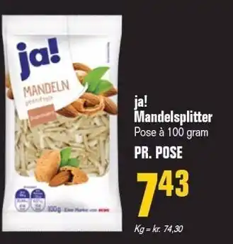 Poetzsch Padborg Mandelsplitter tilbud