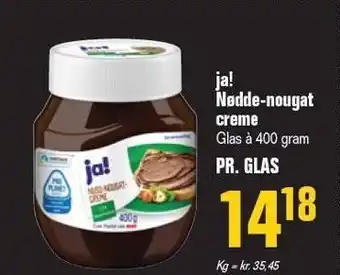 Otto Duborg Nødde-nougat creme tilbud