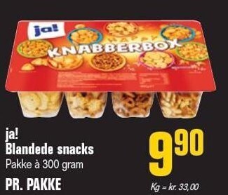 Poetzsch Padborg Ja! blandede snacks tilbud