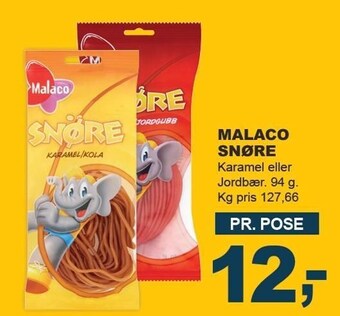 Let-Køb Malaco snøre tilbud