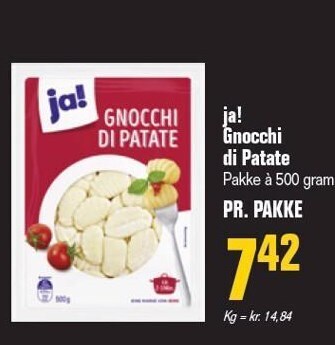 Poetzsch Padborg Ja! gnocchi di patate tilbud