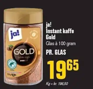 Poetzsch Padborg Instant kaffe gold tilbud