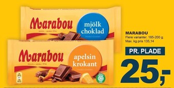 Let-Køb Marabou tilbud