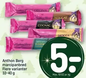 REMA 1000 Anthon berg marcinpanbrød tilbud