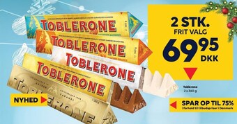 BorderShop Toblerone tilbud