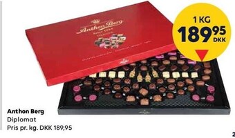 BorderShop Anthon berg tilbud